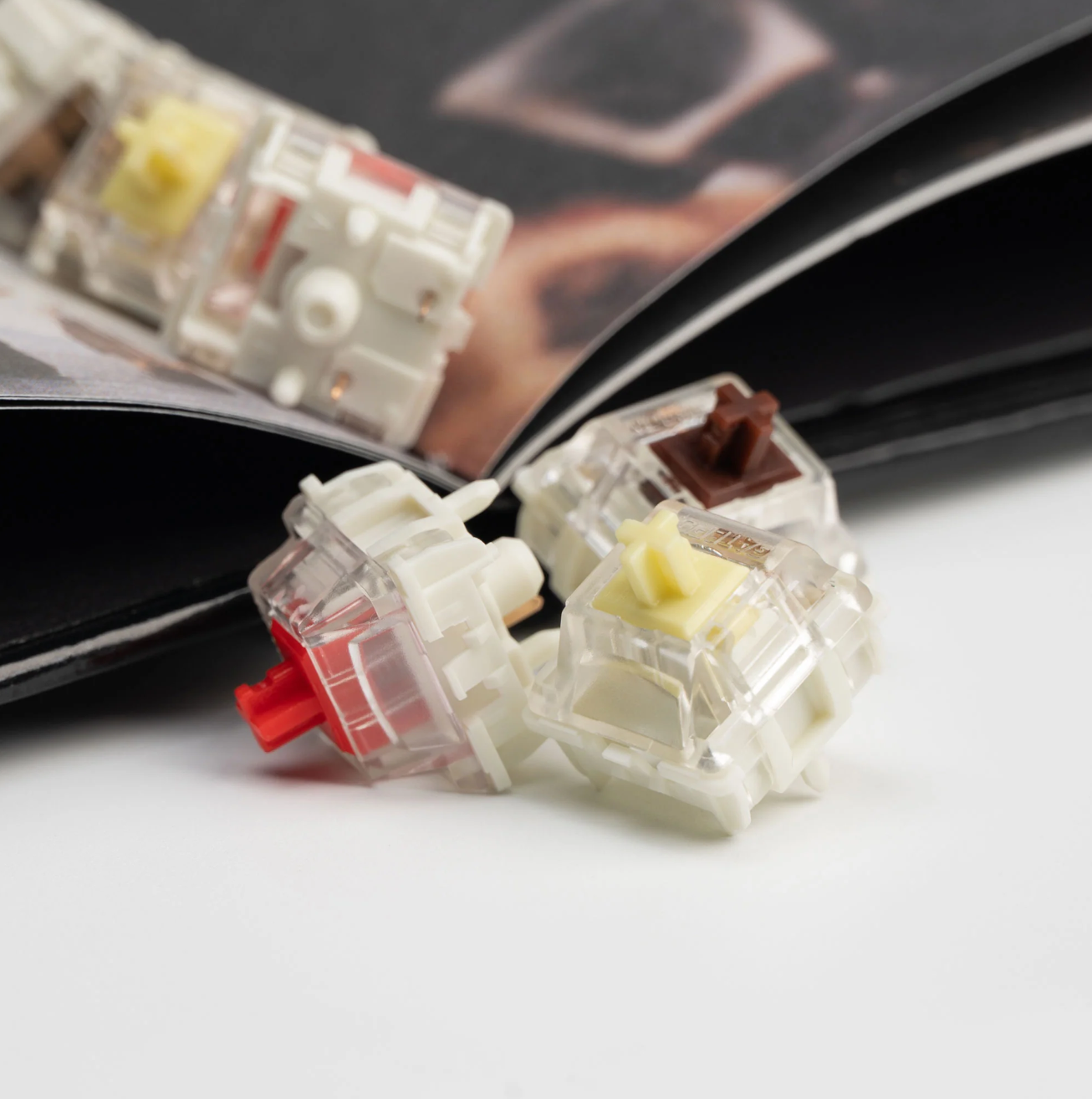 Gateron Jupiter Banana Tactile Switches