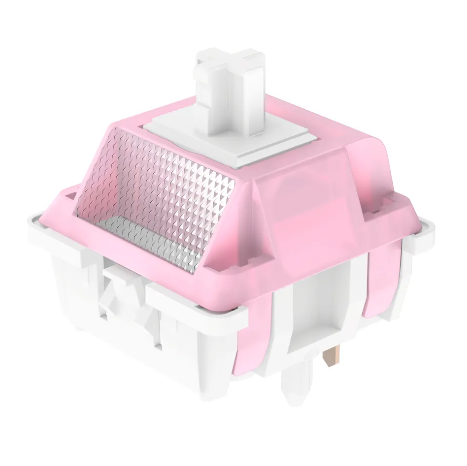 Durock White Lotus Light Tactile Switches