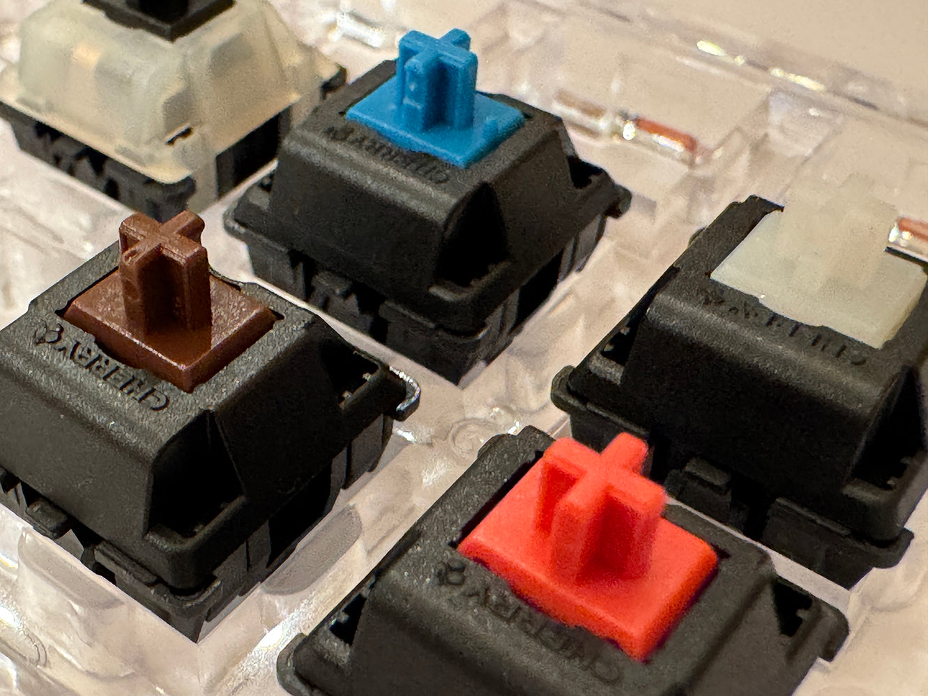 Cherry MX Mechanical Switch Sample Pack