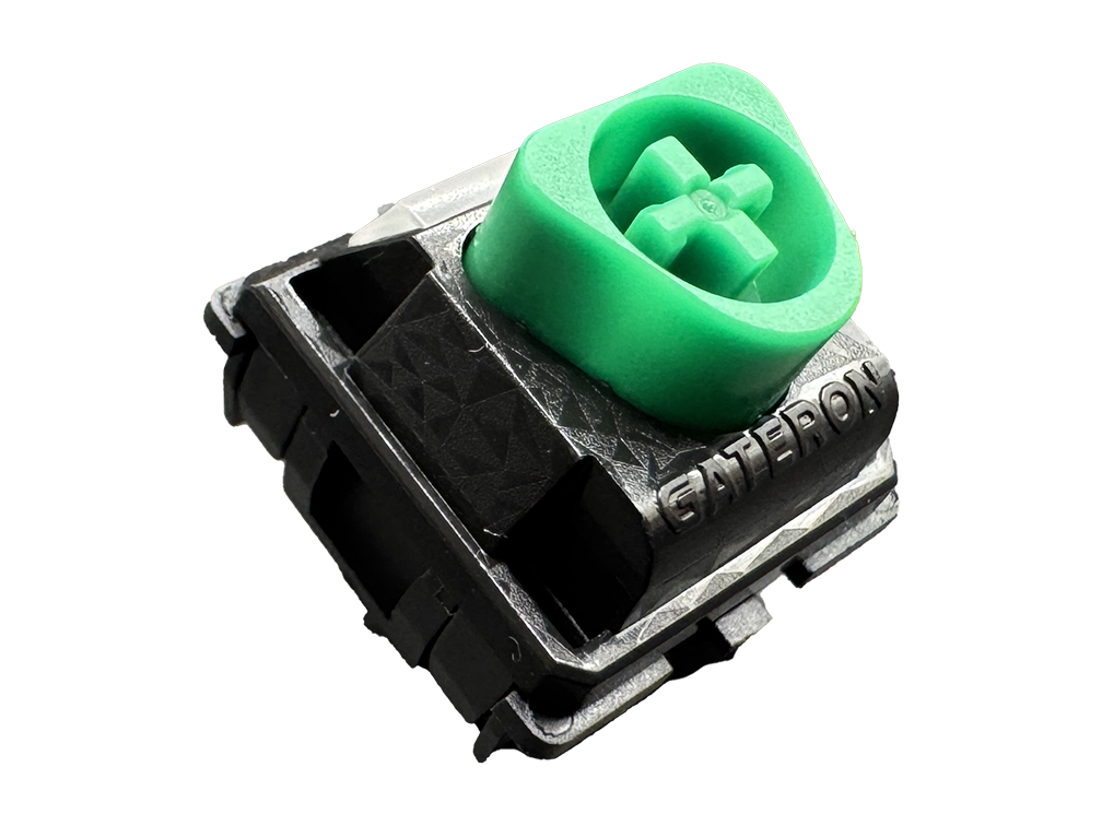 Gateron Magnetic Jade Delta Dark HE Switch Sample