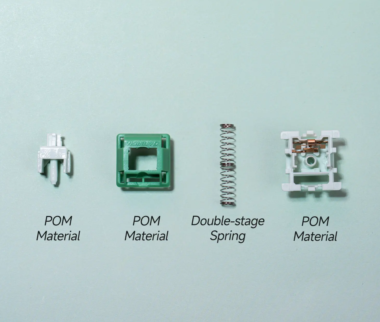 Gateron Green Apple Tactile Switches