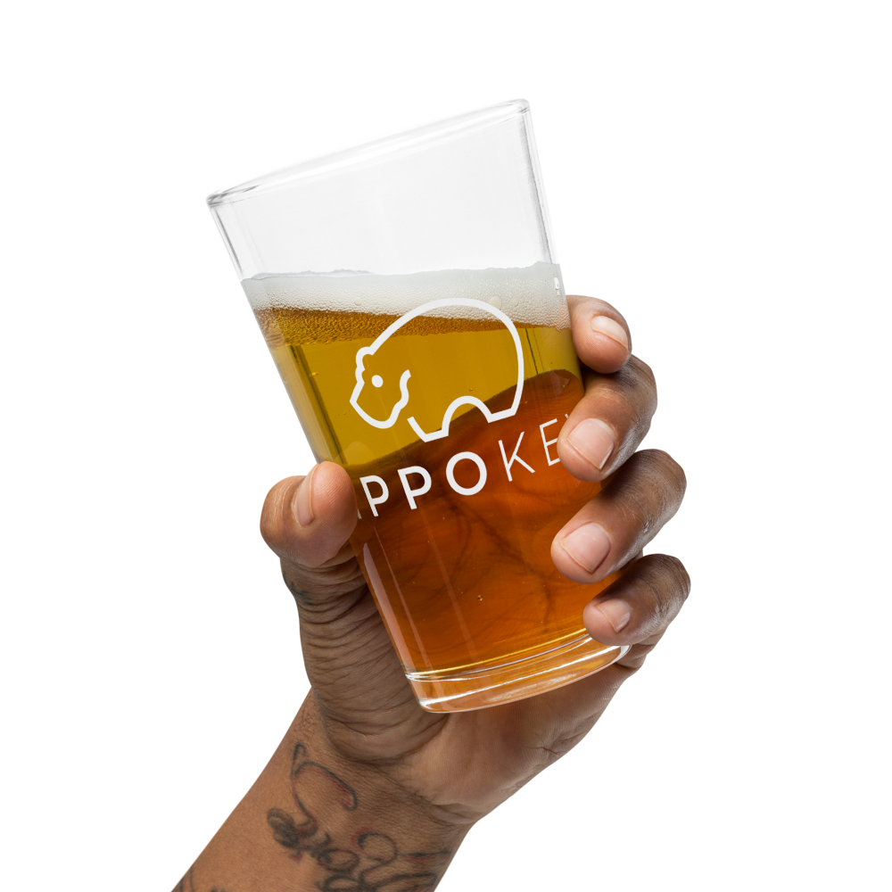 Shaker pint glass