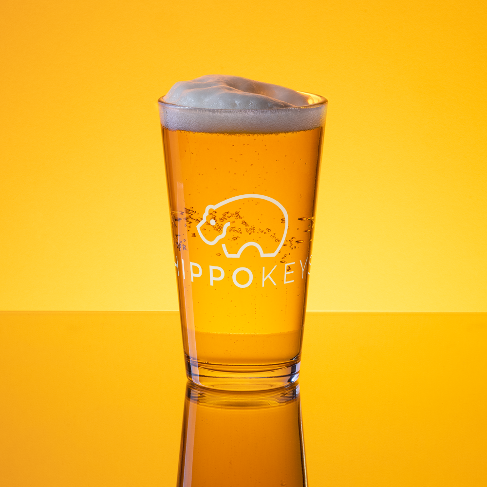 Shaker pint glass