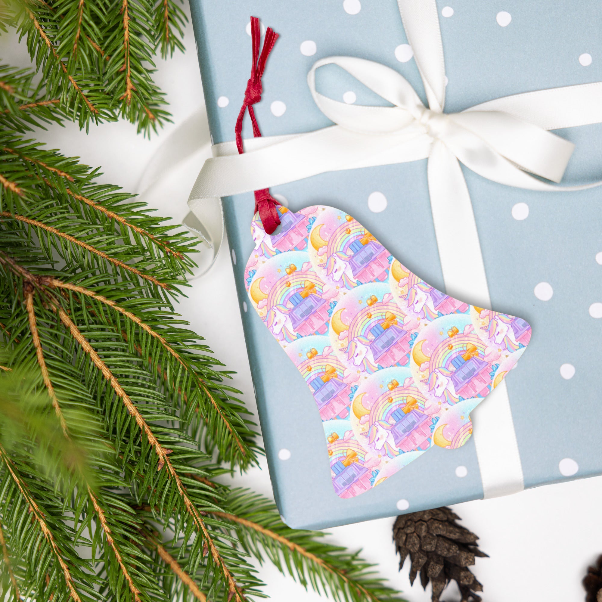 Unicorn Switch Wooden Ornament