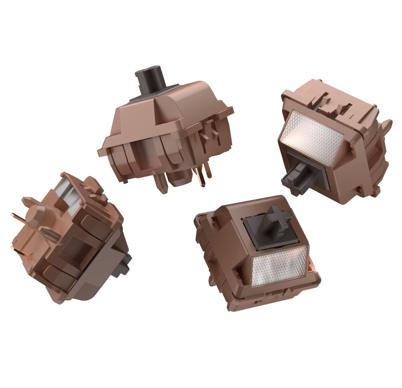 Durock Mocha Chocolate Tactile Switches