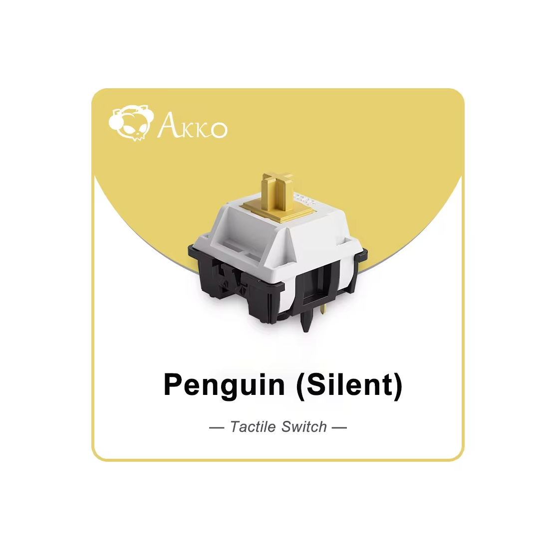 Akko Penguin Silent Tactile (45 Switches)