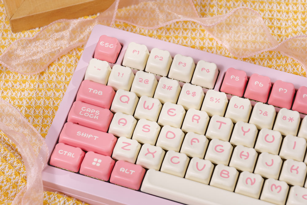 Akko Sakura Bear Keycap Set (122-key)