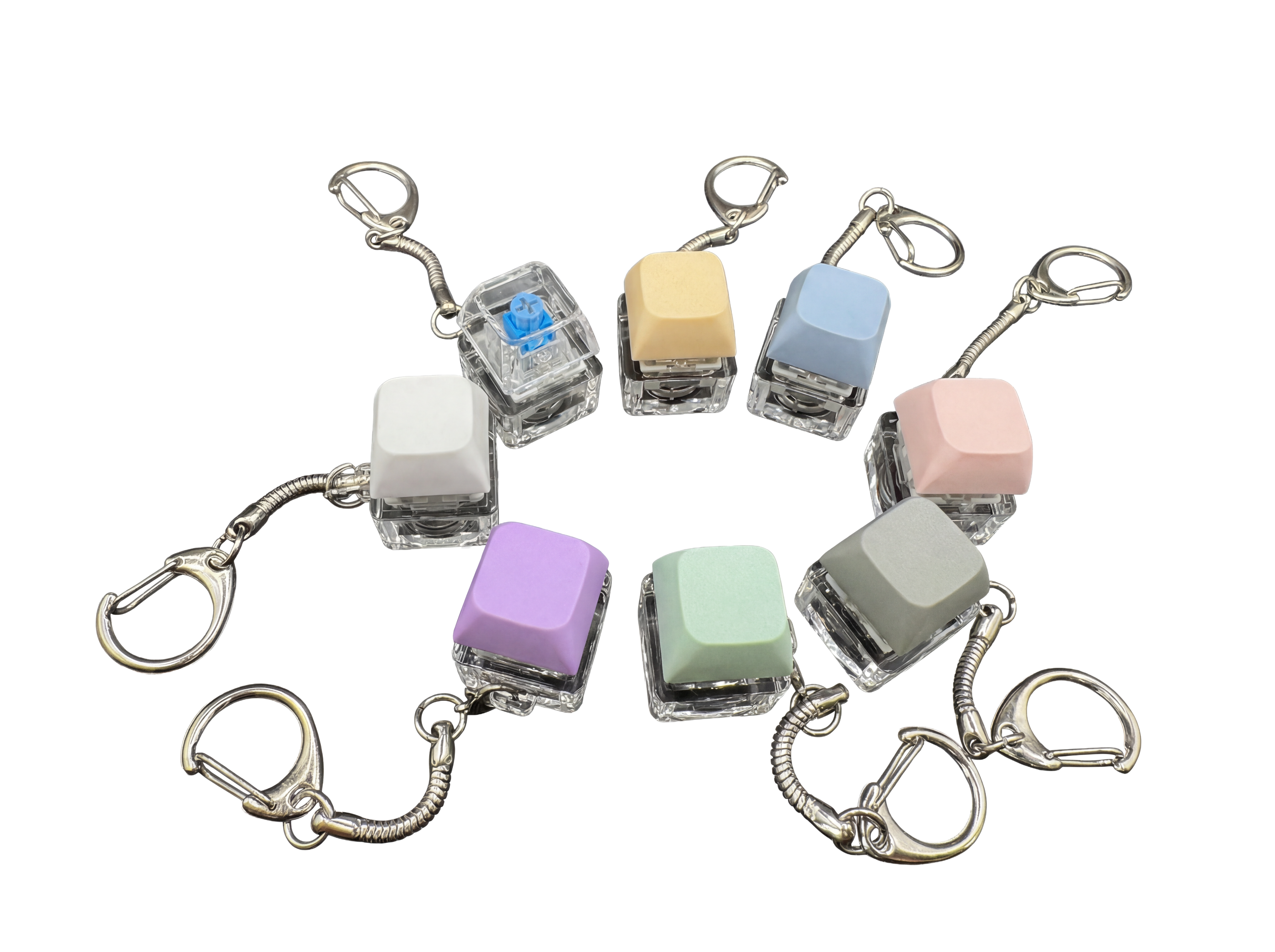 Mechanical Switch Keycap Fidget with RGB LED