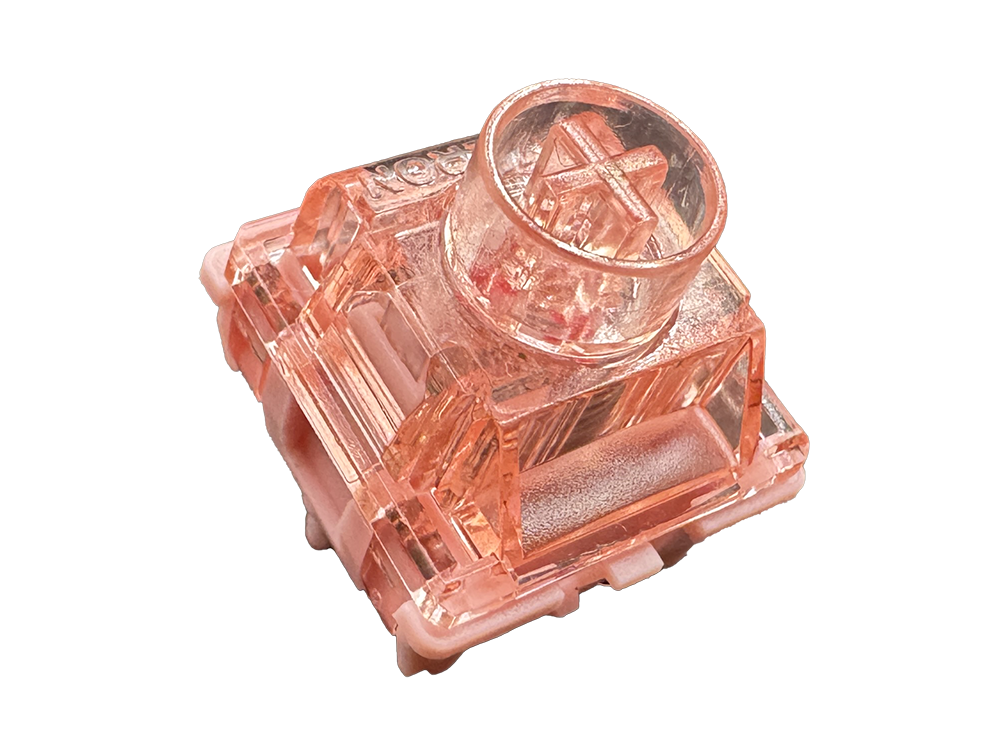 Gateron Magnetic Spark Pink Switch Sample